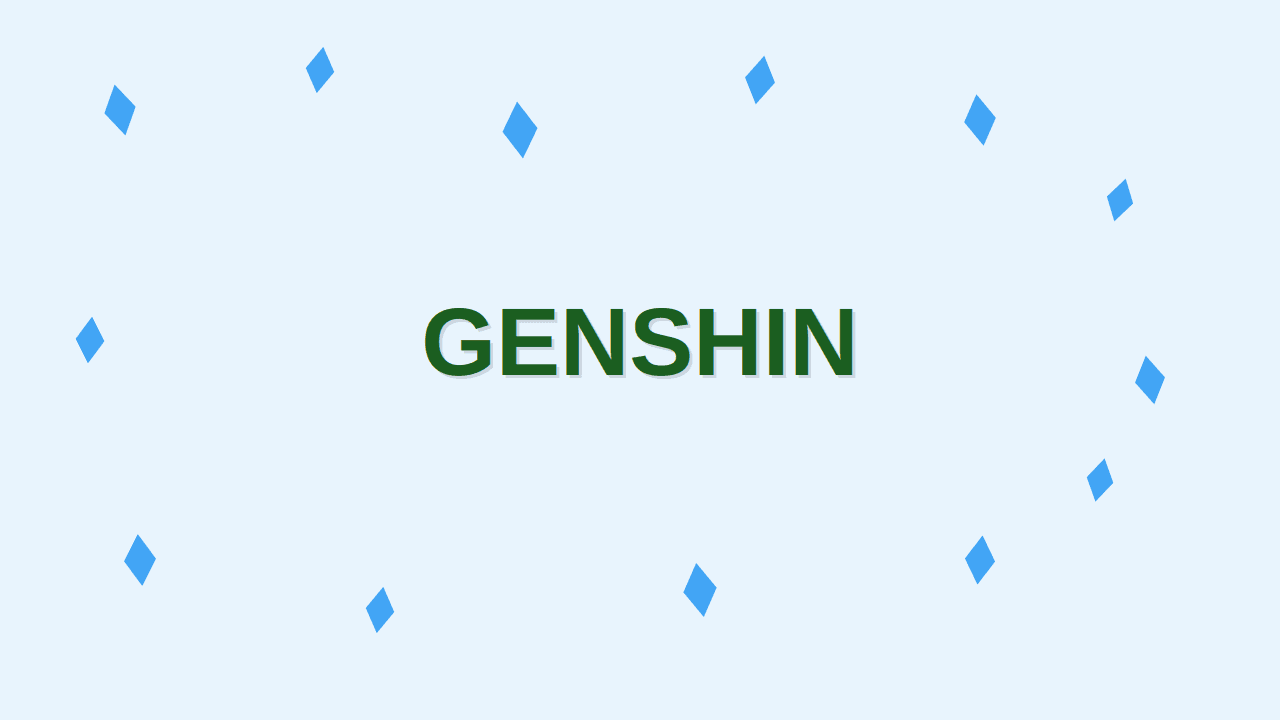 Genshin Impact Cursor Collection